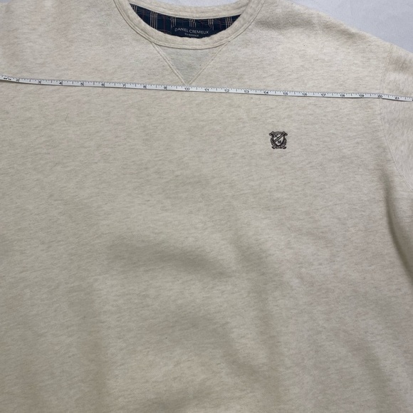 Daniel Cremieux Men's Cream Long Sleeve Crewneck
Sweatshirt Size XXL - Picture 6 of 12